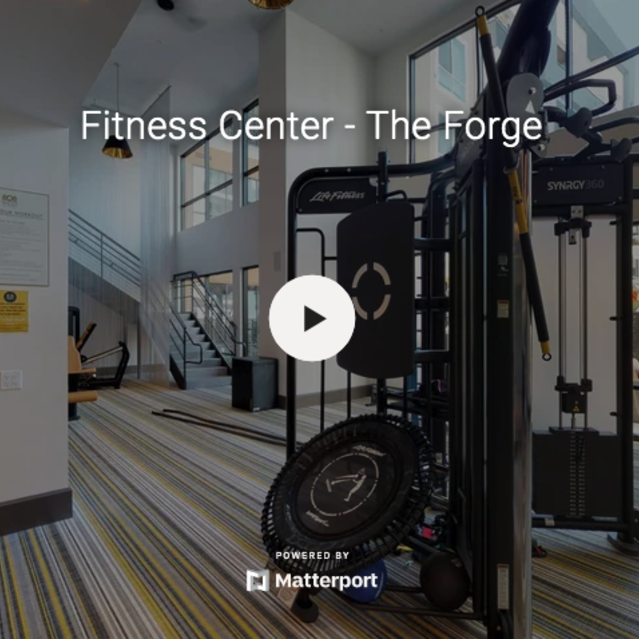 808 West - State-of-the-art fitness center with exercise equipment